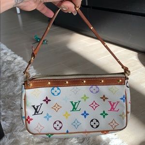 Authentic Louis Vuitton Multicolore Pouchette